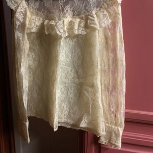Neiman Marcus Lace Top